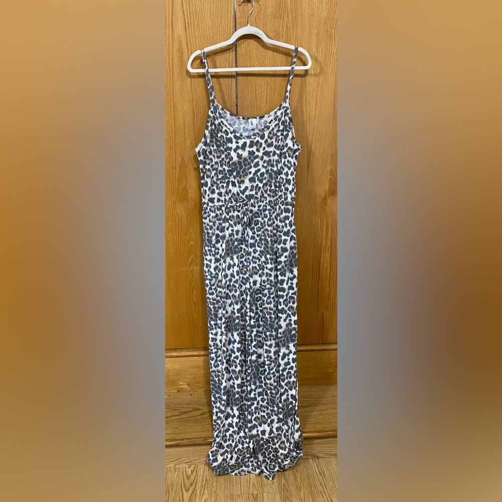 New 7th Ray Leopard Jumpsuit 3X